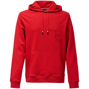 Salsa Jeans - French Terry - Hoodie - Rood - Normale Pasvorm