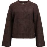 OBJECT Trui 'ENYA'  bruin