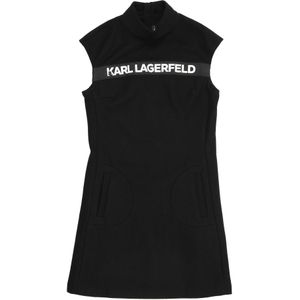 Karl Lagerfeld Jurk  zwart / wit