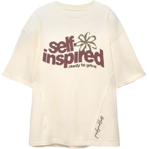 Pull&Bear Shirt  ecru / bruin / bordeaux