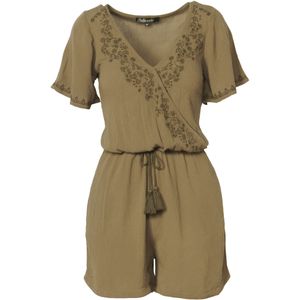 KOROSHI Jurk  olijfgroen