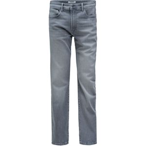 Salsa Jeans - Jeans - Grijs - Denim - Effen - Lang/maxi - Regular