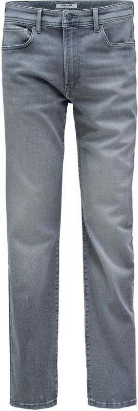 Salsa Jeans - Jeans - Grijs - Denim - Effen - Lang/maxi - Regular