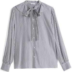 TOMMY HILFIGER Blouse  zwart / wit