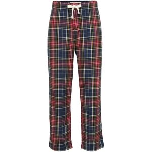 Abercrombie & Fitch Pyjamabroek  donkerblauw / geel / bourgogne / wit