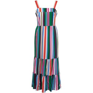Quiosque Zomerjurk  groen / donkergroen / oranje / wit