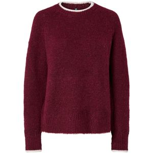 Pcivy - Gebreide Trui - Regular Fit - Ronde Hals - Lange Mouwen