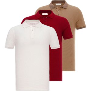 Anou Anou Shirt  bruin / rood / wit