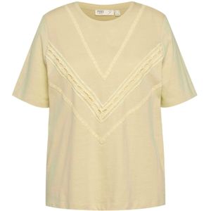 Ulla Popken Shirt  pasteelgeel