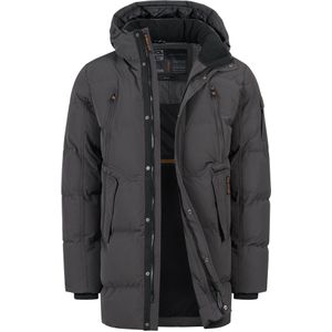 INDICODE JEANS Winterjas 'INBoulton'  donkergrijs