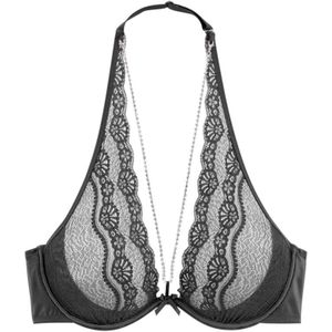 Longline BH - Zwart - Kant - Met Beugel