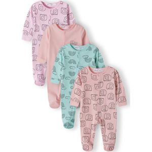 MINOTI Nachtkledij  mintgroen / sering / lichtroze / zwart