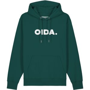 Watapparel Sweatshirt ' Oida '  petrol / wit