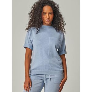 YOU LOOK PERFECT Shirt 'Elfie'  lichtblauw