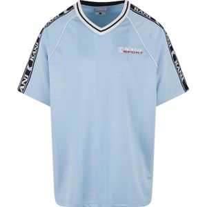 Karl Kani Shirt  duifblauw / donkerrood / zwart / wit