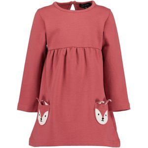 BLUE SEVEN Jurk  mauve / zwart / wit