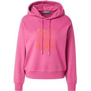 UNITED COLORS OF BENETTON Sweatshirt  oranje / pink