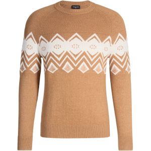 STRELLSON Trui 'Tito'  beige / wit