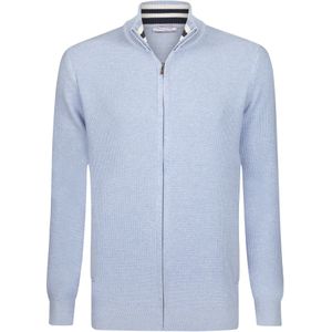 Felix Hardy Gebreid vest  blauw