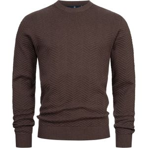 Kronstadt Trui 'Carlo'  chocoladebruin