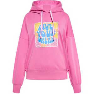 IZIA Sweatshirt  azuur / geel / pitaja roze / wit