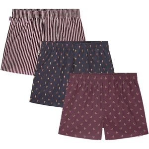 Pockies Boxershorts  grijs / rood