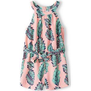 MINOTI Overall  smaragd / abrikoos / zwart