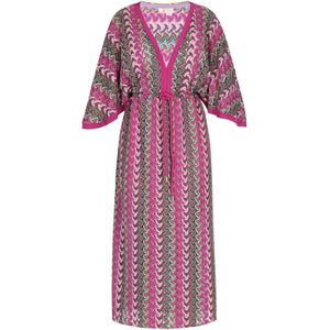 IZIA Zomerjurk  gemengde kleuren / pink