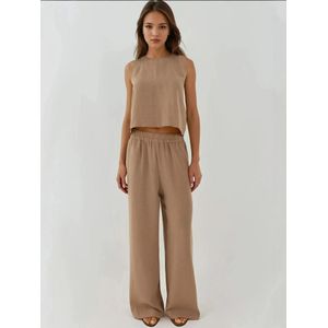 Hiccup Broekpak  beige