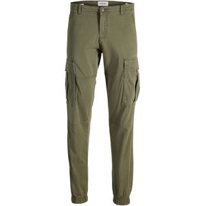JACK & JONES Cargobroek  groen / olijfgroen / donkergroen
