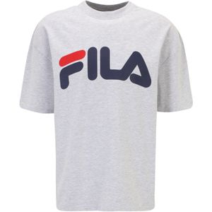 FILA Shirt 'LOWELL'  navy / grijs gemêleerd / rood