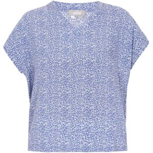 FELIPA Blouse 'Fashion Look'  lichtblauw / wit