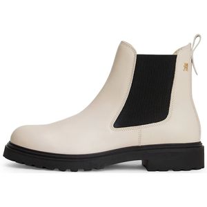 TOMMY HILFIGER Chelsea boots  beige / zwart
