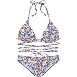 BUFFALO Bikini  blauw / lichtgeel / oranje / rosa