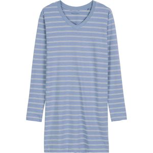 Marc O'Polo Nachthemd  lichtblauw / wit