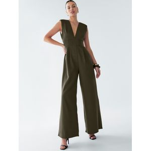 BWLDR Jumpsuit 'Romance'  olijfgroen