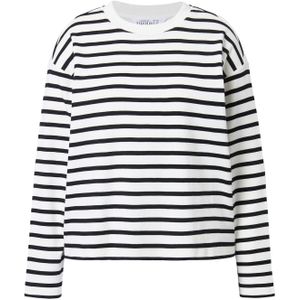 Studio Untold Sweatshirt  zwart / offwhite