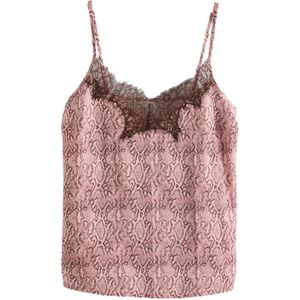 Next Top  donkerbruin / oudroze