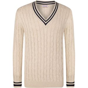 Felix Hardy Trui  beige / zwart