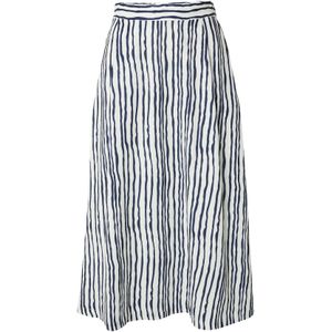 Guido Maria Kretschmer Women Rok 'Dakota'  marine / wit
