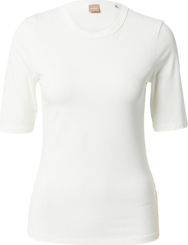 BOSS - T-shirt - Zwart - Modalmix - Duurzaam