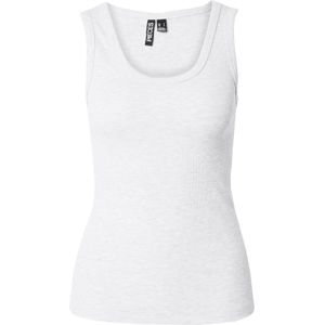 PIECES Top 'PCMay'  lichtgrijs