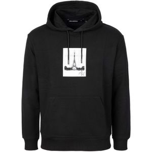 Karl Lagerfeld Sweatshirt  zwart / wit