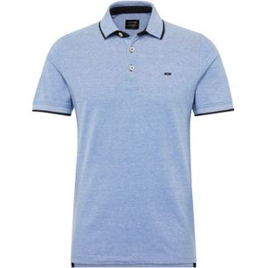 JACK & JONES ESSENTIALS Slim Fit Polo JJEPAULOS Lichtblauw