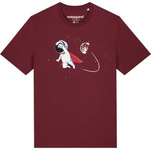 Watapparel Shirt ' Superastronaut '  gemengde kleuren / bordeaux