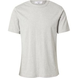 DAN FOX APPAREL Shirt 'Essential'  grijs gemêleerd