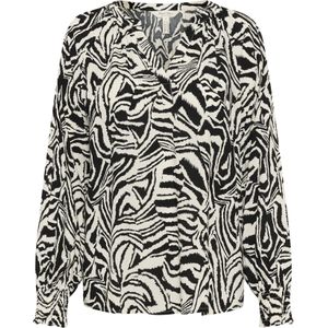 Part Two Blouse 'Tennie'  zwart / wit