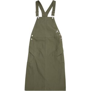 Jordan Jurk 'ESS'  olijfgroen / wit