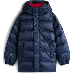 TOMMY HILFIGER - Essential - Winterjas - Navy - Gewatteerd