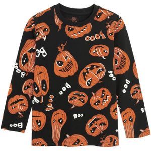 Cool Club Shirt  donkeroranje / zwart / wit